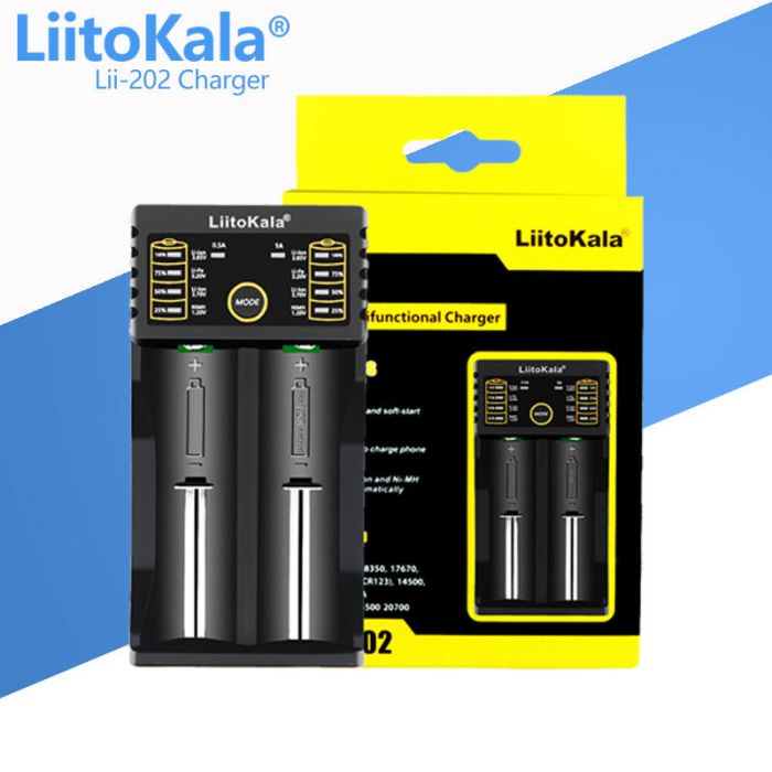Зарядное устройство LiitoKala Lii-202