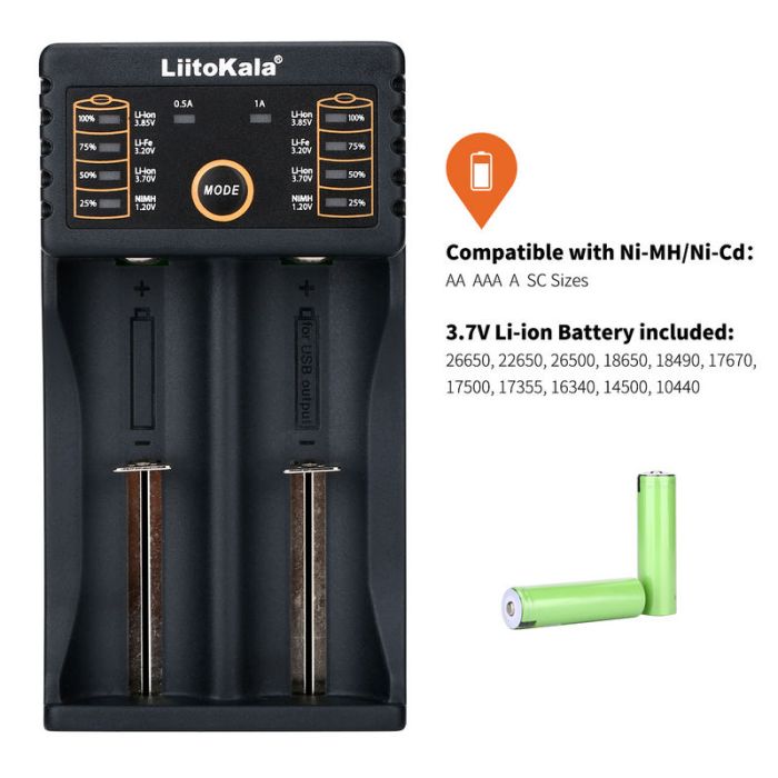 Зарядное устройство LiitoKala Lii-202
