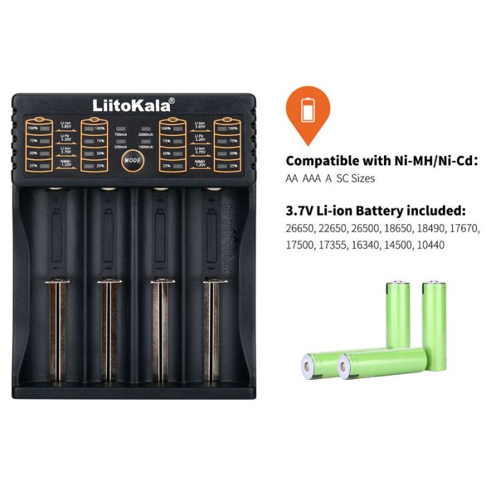 Зарядное устройство LiitoKala Lii-402
