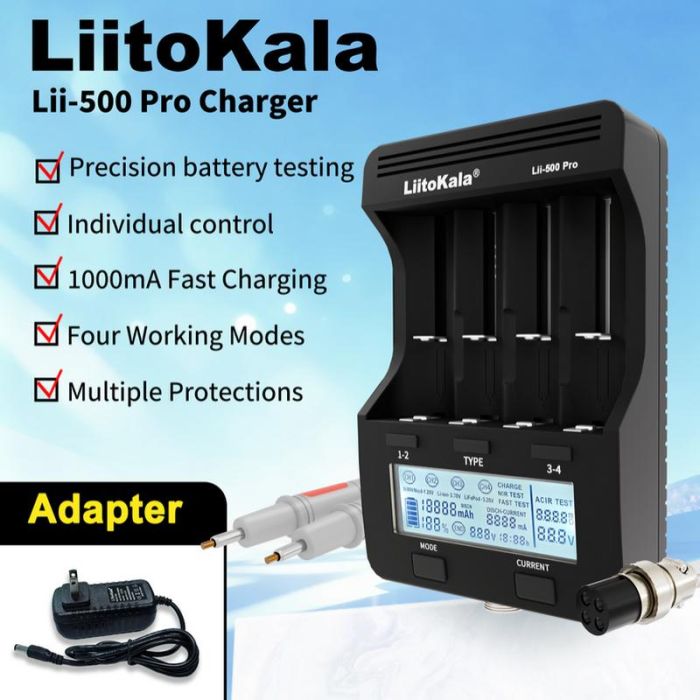 Зарядное устройство LiitoKala Lii-500 PRO