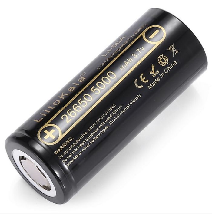 Аккумулятор LiitoKala Lii-50A 26650 (5000 mAh)