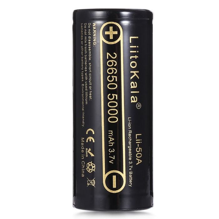 Аккумулятор LiitoKala Lii-50A 26650 (5000 mAh)