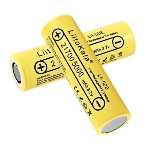 Цилиндрический аккумулятор LiitoKala Lii-50E (21700, 5000mAh)