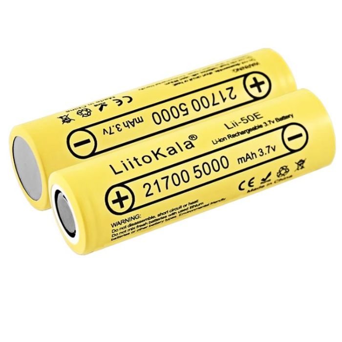 Цилиндрический аккумулятор LiitoKala Lii-50E (21700, 5000mAh)