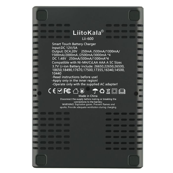 Зарядное устройство LiitoKala Lii-600