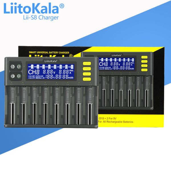 Зарядное устройство LiitoKala Lii-S8