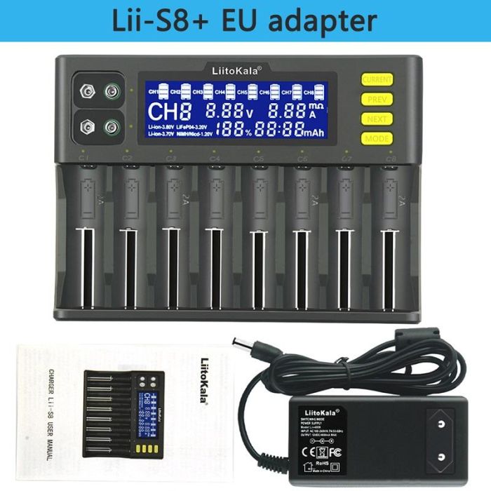 Зарядное устройство LiitoKala Lii-S8