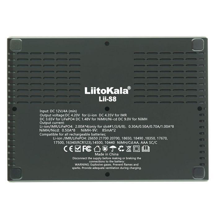Зарядное устройство LiitoKala Lii-S8