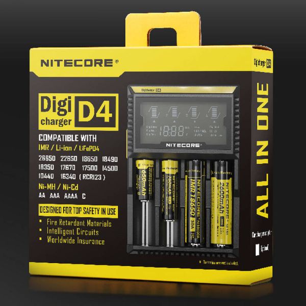 Зарядное устройство NITECORE D4
