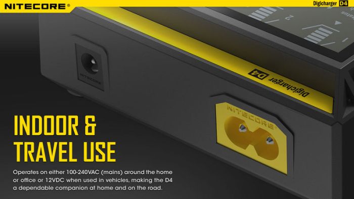 Зарядное устройство NITECORE D4