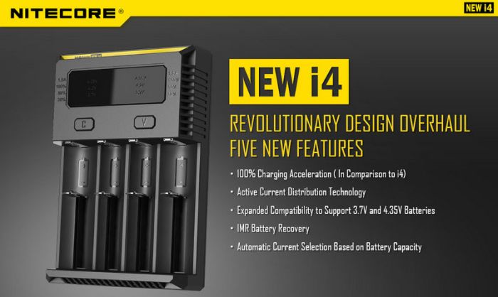 Зарядное устройство NITECORE i4