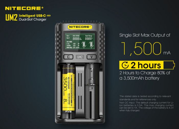 Зарядное устройство NITECORE UM2