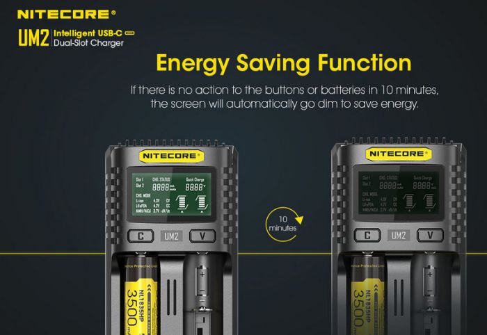 Зарядное устройство NITECORE UM2